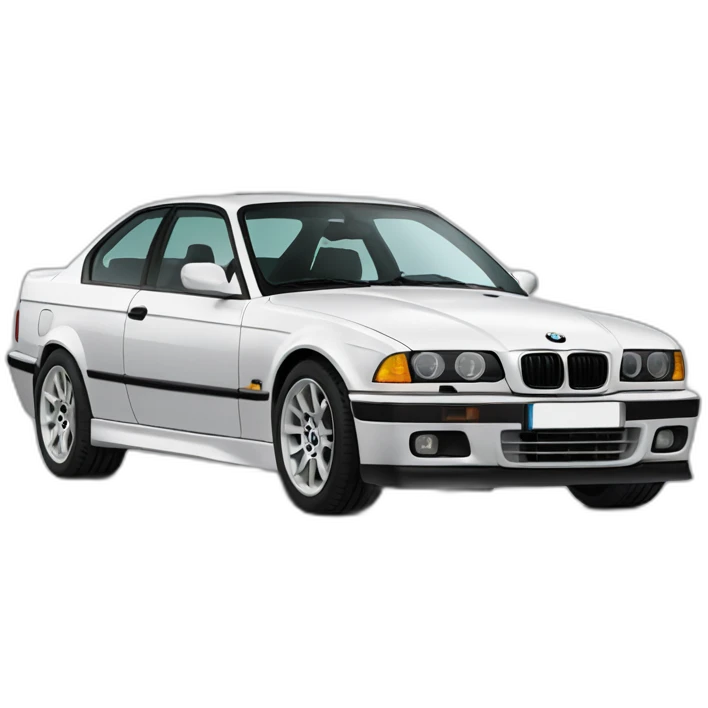 A BMW e36 325i emoji