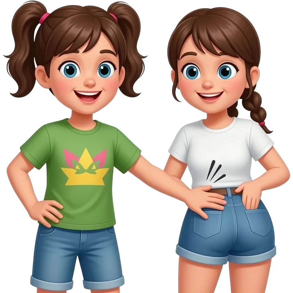 Boy slapping girls butt emoji