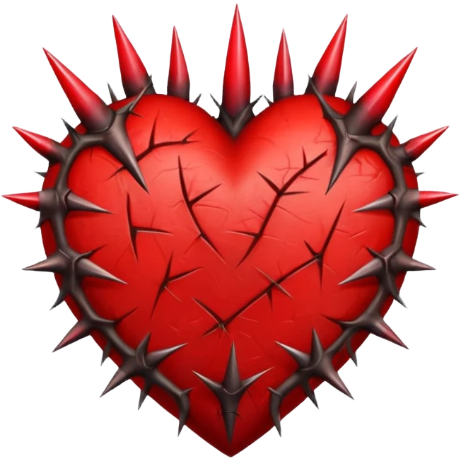 heart with thorns emoji