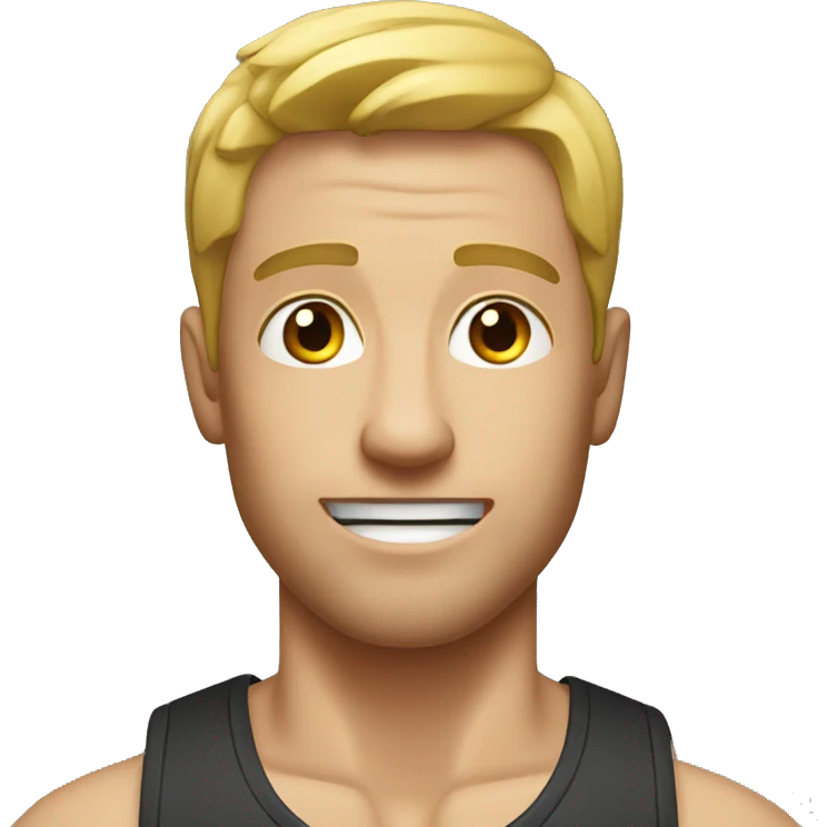 Workout guy emoji