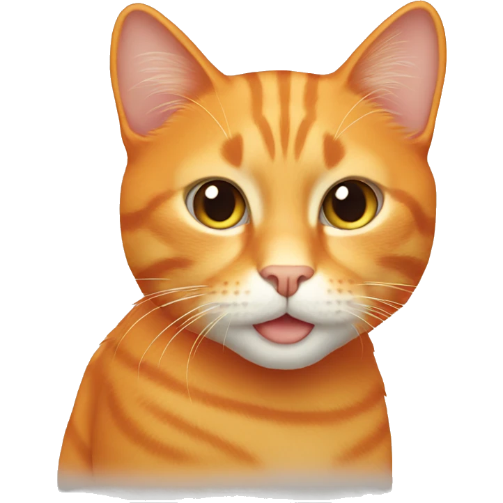 orange cat emoji