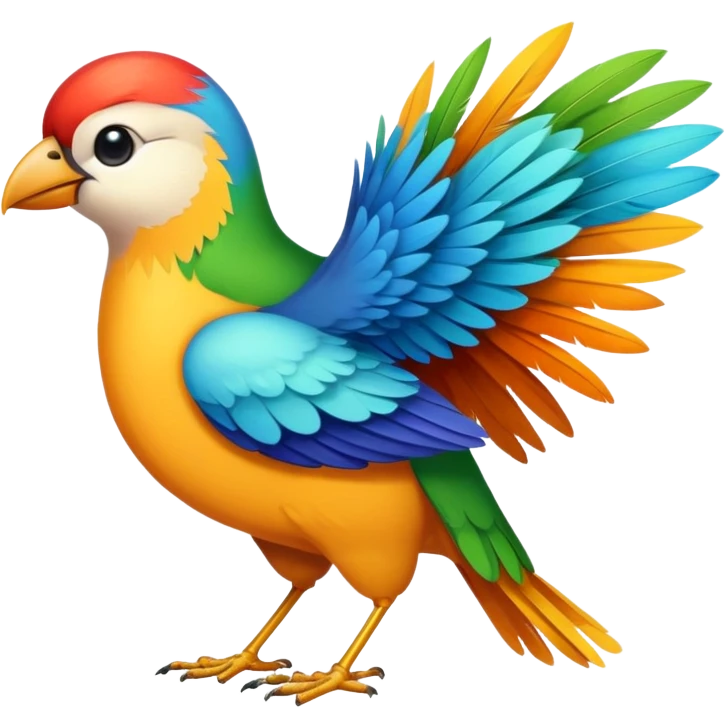 Птица жопа emoji