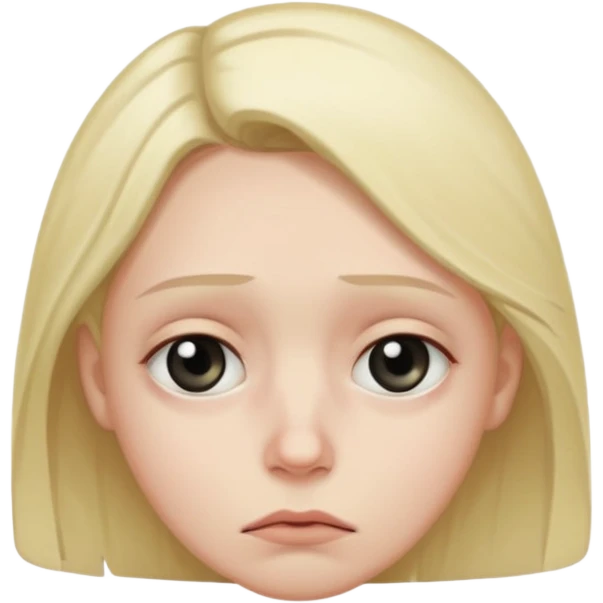 Very tired and depressed emoji