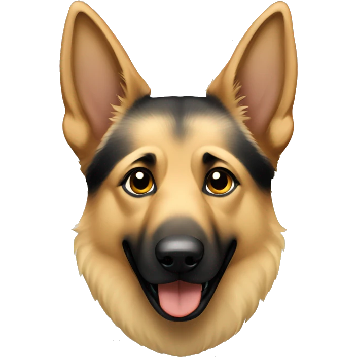Blonde German Shepherd  emoji