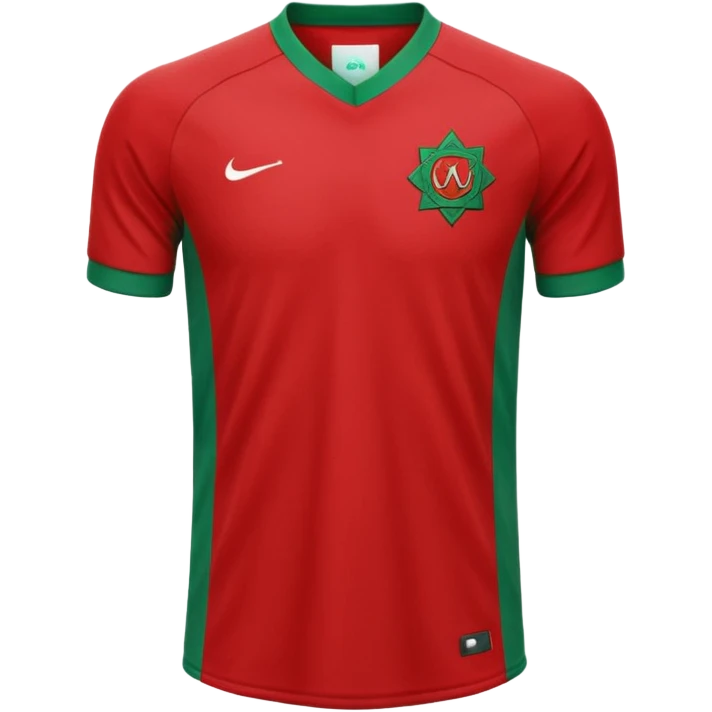 Maillot du Maroc foot emoji