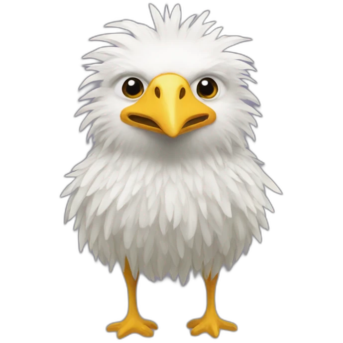 Tête Autruche emoji
