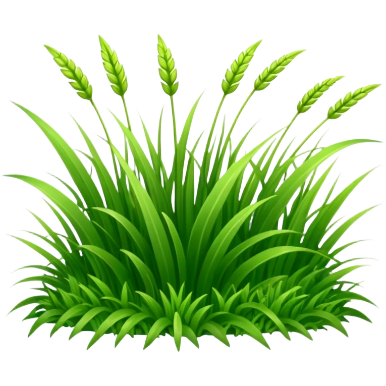 green grass emoji