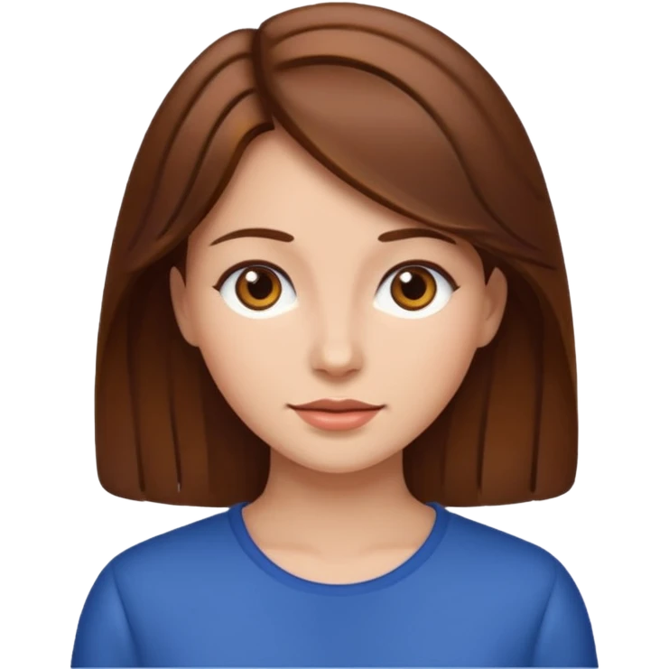 person woman brownhair fullbody emoji