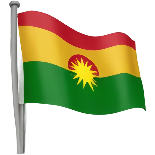 Kurdistan flag emoji