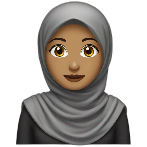 Hijab girl emoji