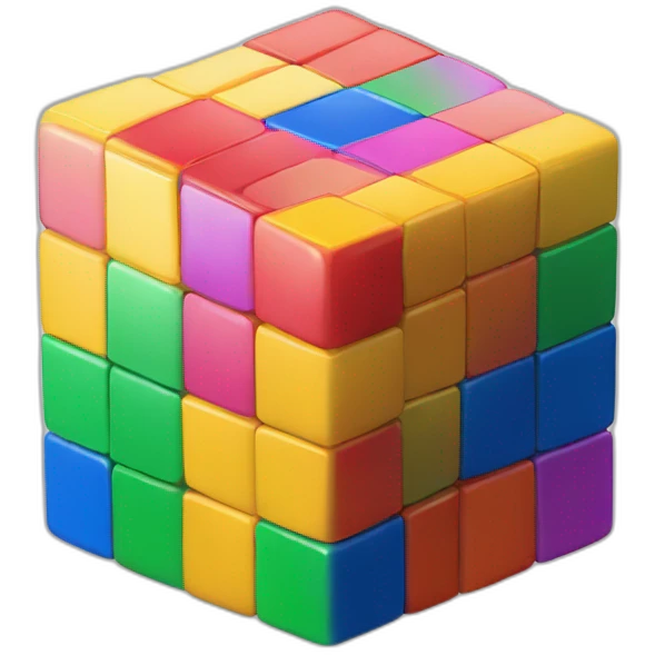 Rubiks cube emoji