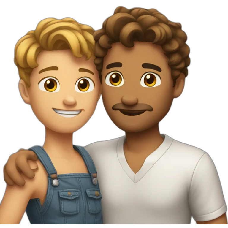 Touch the gay emoji