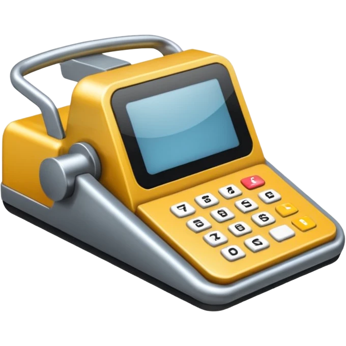 Máquina de passar cartão de crédito  emoji