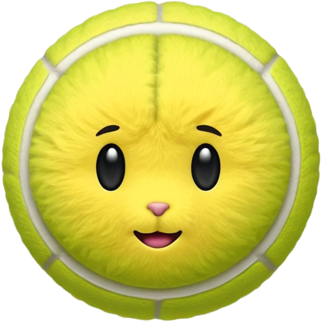 Tennis ball emoji
