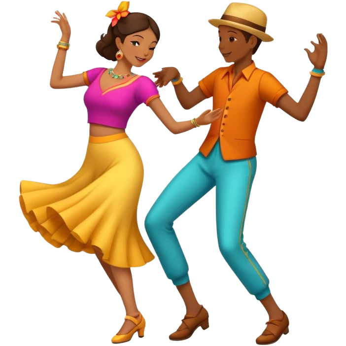 2People dancing ChaChaCha emoji