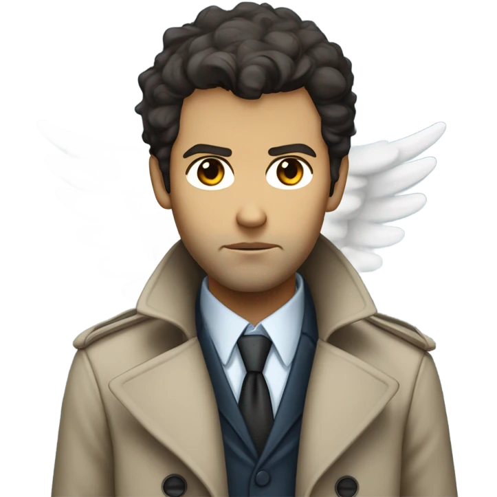Castiel from supernatural  emoji