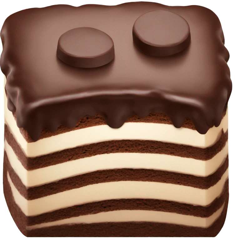 chocolate cake  emoji