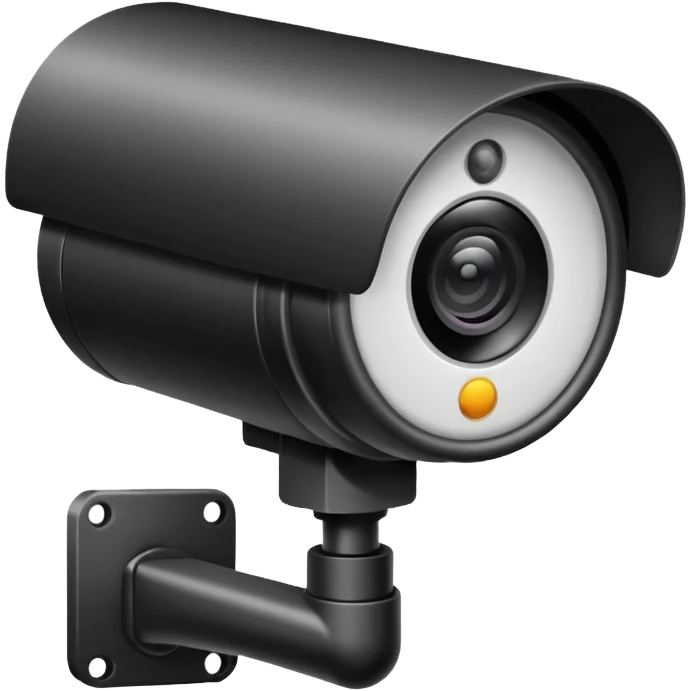 Cctv camera facing 10 o clock position  emoji