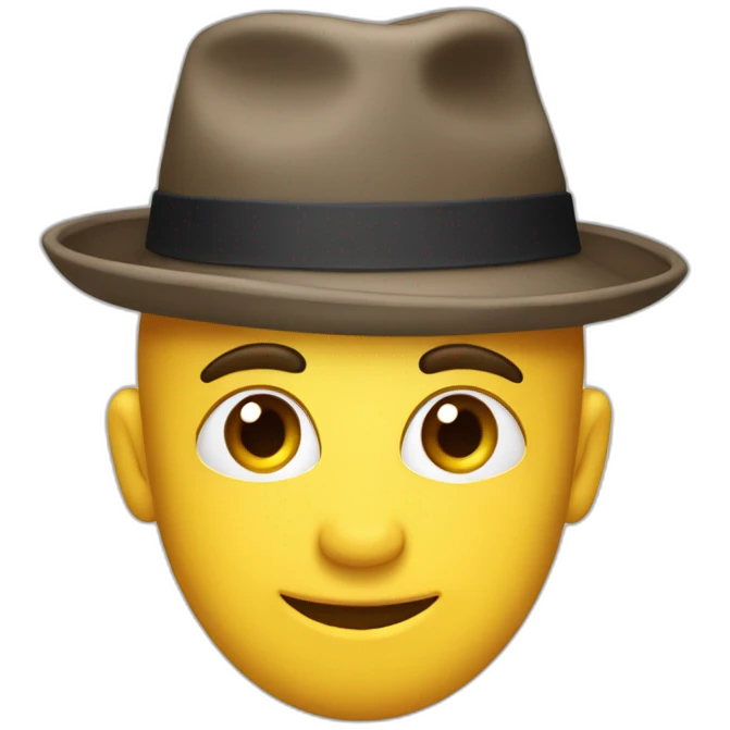 Monsieur avec une kippa emoji