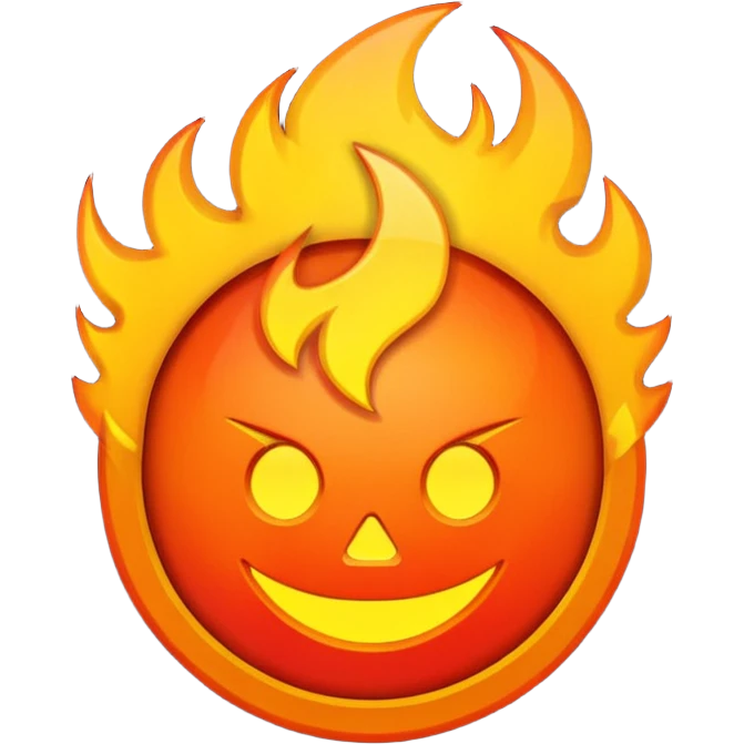 cyberpunk fire emoji