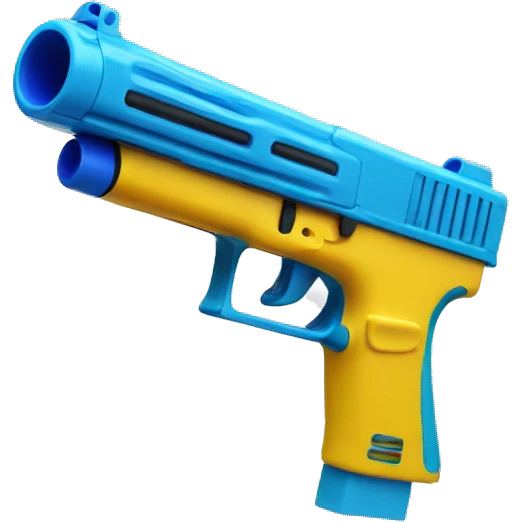 Water gun glock emoji