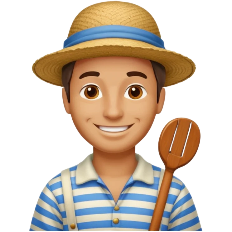 venetian gondolier emoji