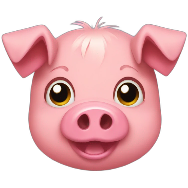 Spider pig emoji