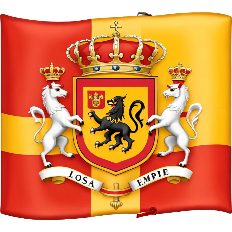 la bandera del imperio español emoji