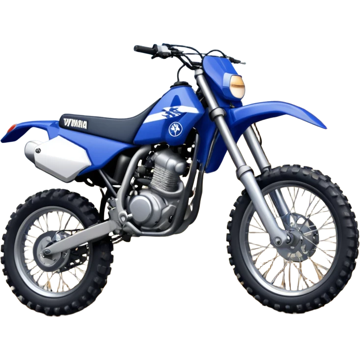 blue yamaha 250 dirt bike emoji