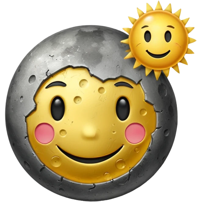 planet mercury smiley face emoji