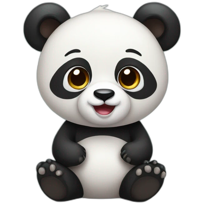 cute panda emoji