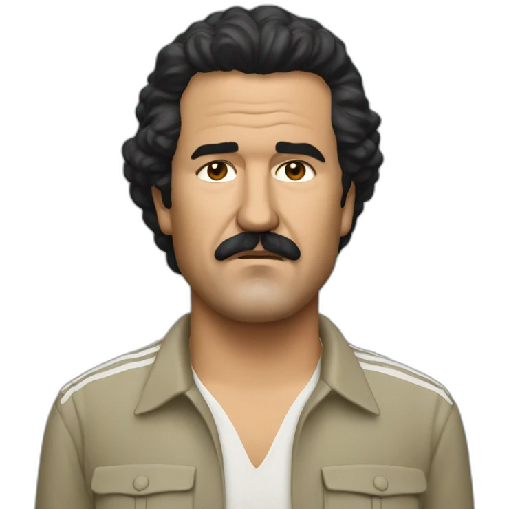Pablo Escobar football emoji