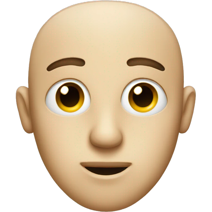 Face with nose and slanted eyes emoji
