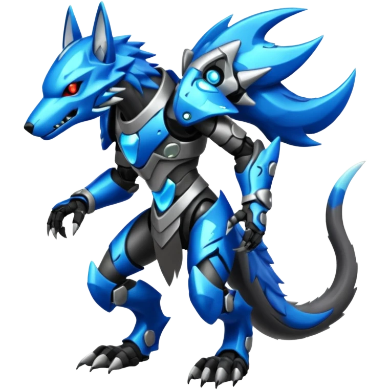 Sergal-Protogen--Fakémon-creature-fusion (full body) emoji