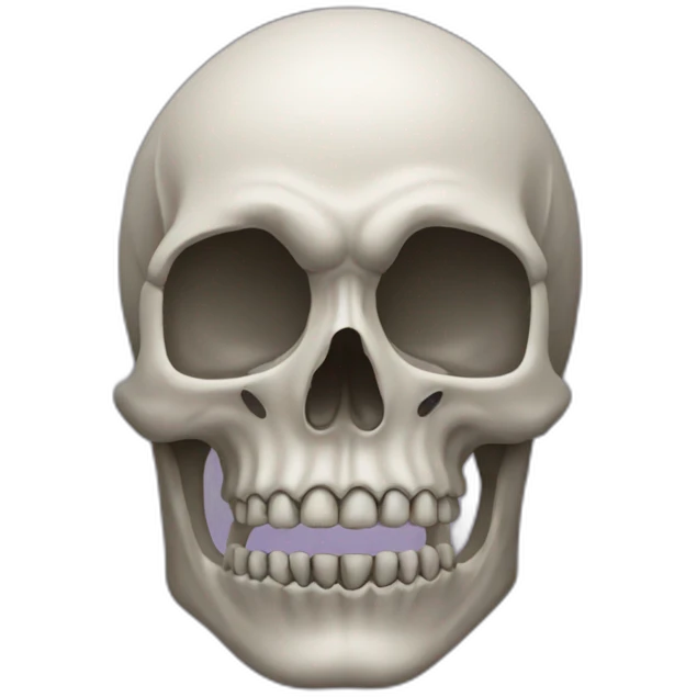 Tête de mort emoji
