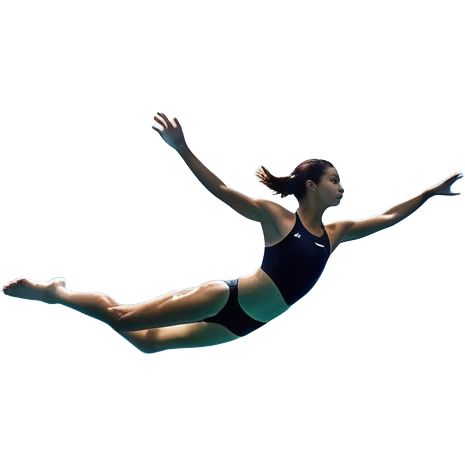 A determined, inexperienced person leaps into a pool named “Confidence,” surrounded by skilled divers already in motion. Their form isn’t perfect, but their focus is unshakable. Eyes forward, body strong, they dive in with purpose—driven not by mastery, but by the will to grow. pool,determination. emoji