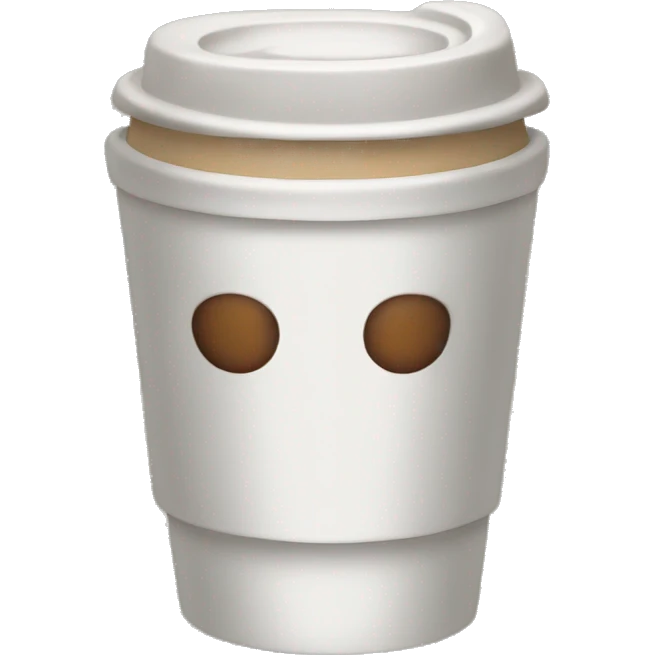 Aesthetic coffee cup emoji