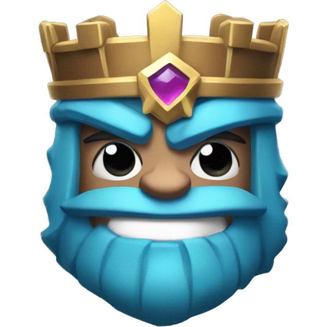 Clash royale king emoji
