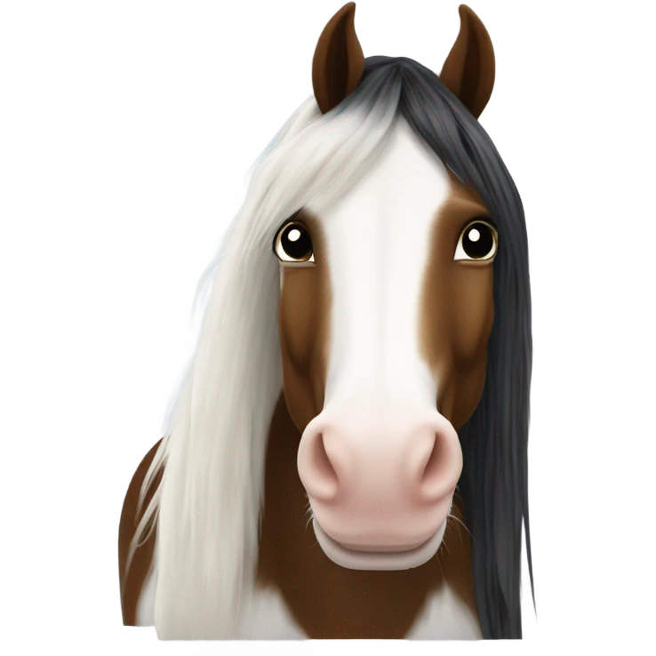 Gypsy cob horse  emoji