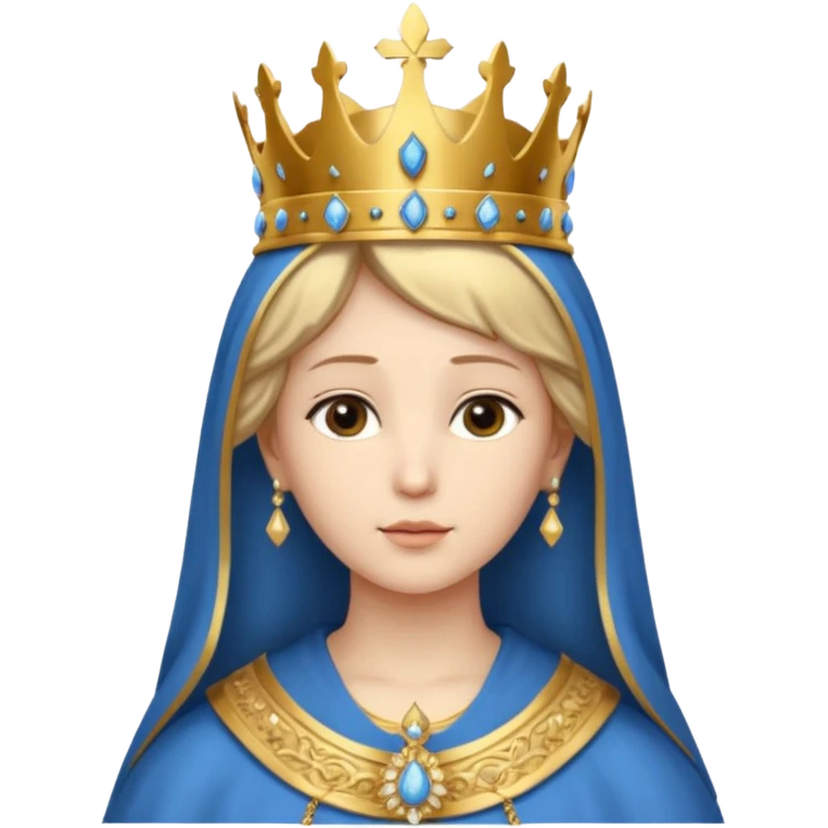 BUSTO VIRGEN DEL PILAR SIN FONDO emoji