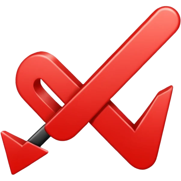 red checkmark emoji