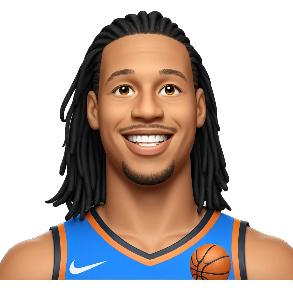 smiling boy in basketball uniform emoji