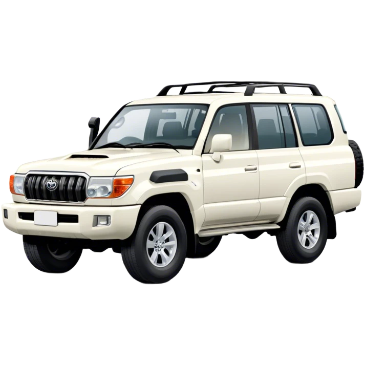 Toyota Land Cruiser - Toyota (Model Year: 2021) (Iconic colour: White) emoji