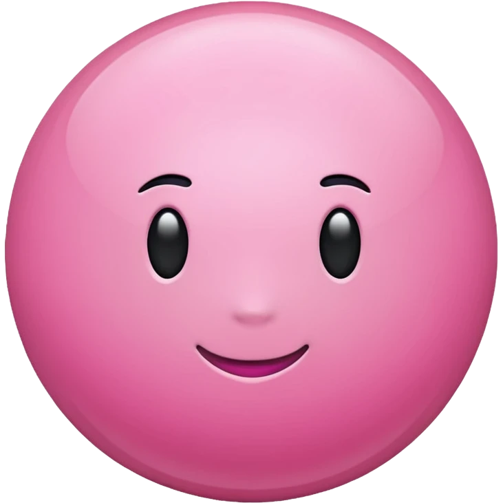 Pink emoji