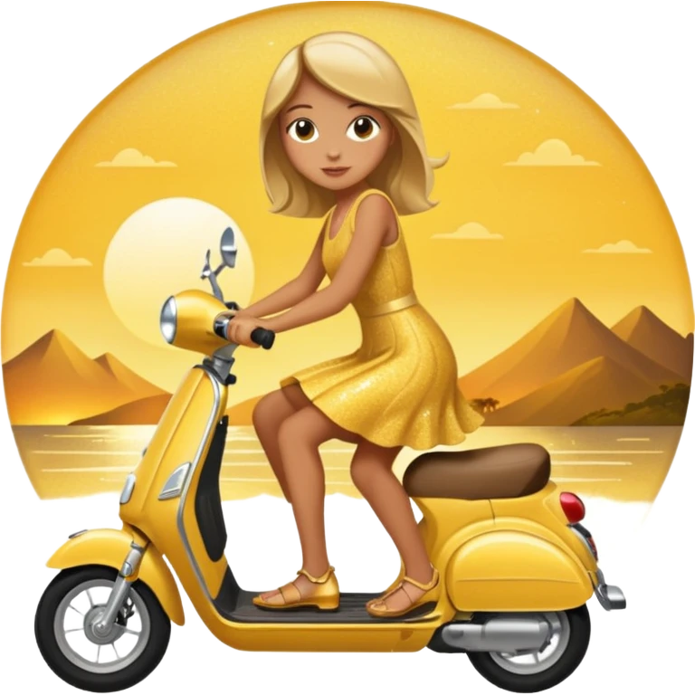 🌻🧀🛵🌇✨ emoji