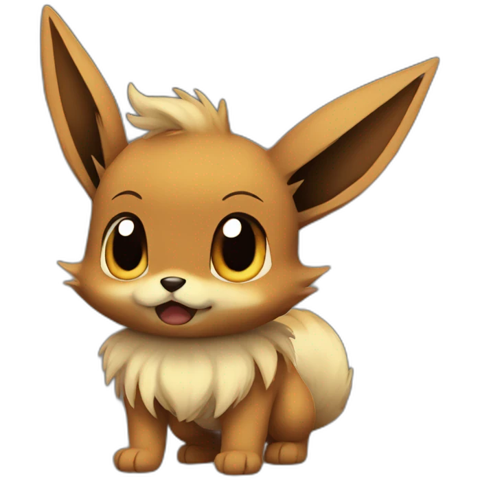 Eevee scary emoji