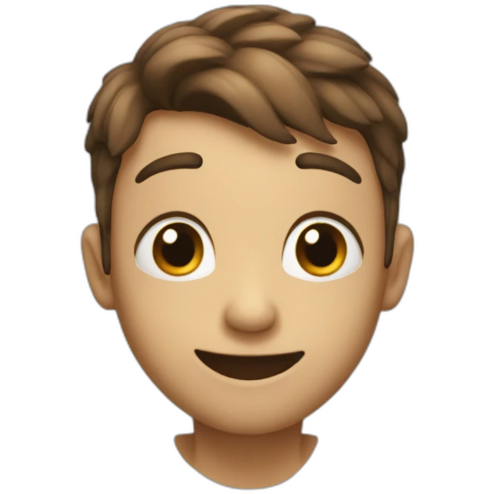 Down smile with eyes up emoji
