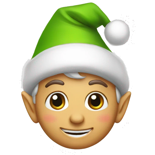 christmas elf emoji