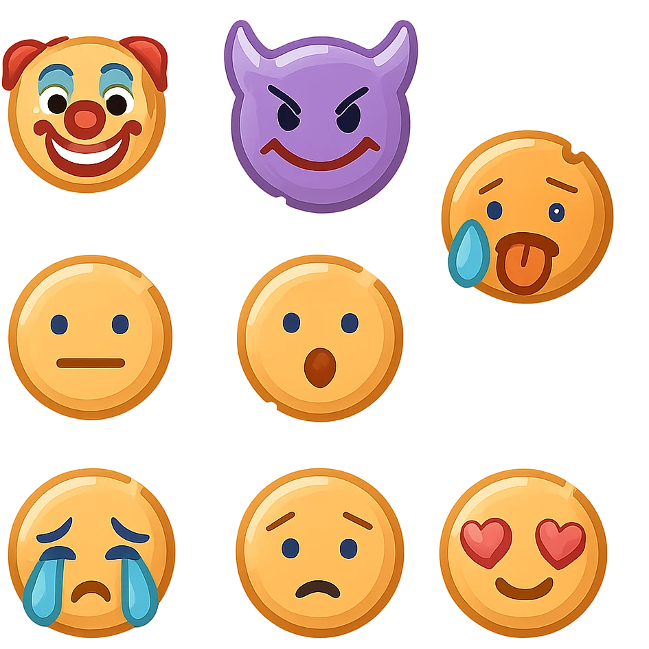 Shiny cookie  emoji