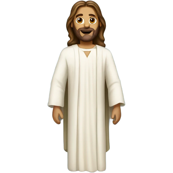 Jesus in a dress emoji